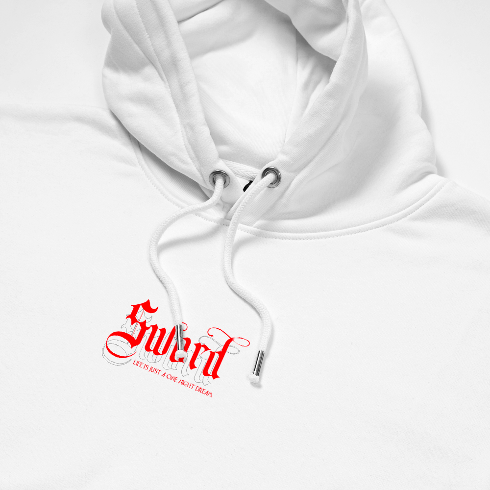 hoodie white