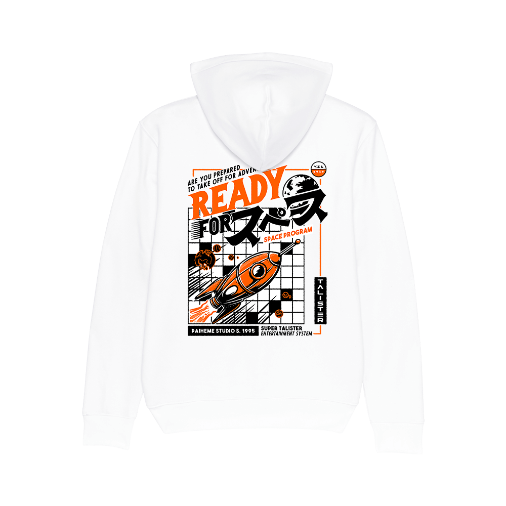 hoodie white